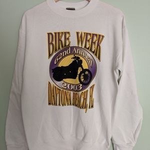 03 Daytona Beach Bike Week Sweatshirt M
